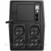 ДБЖ FSP FP2000, 2000ВА/1200Вт, Line-Int, USB/45, Schuko*4, AVR, Black