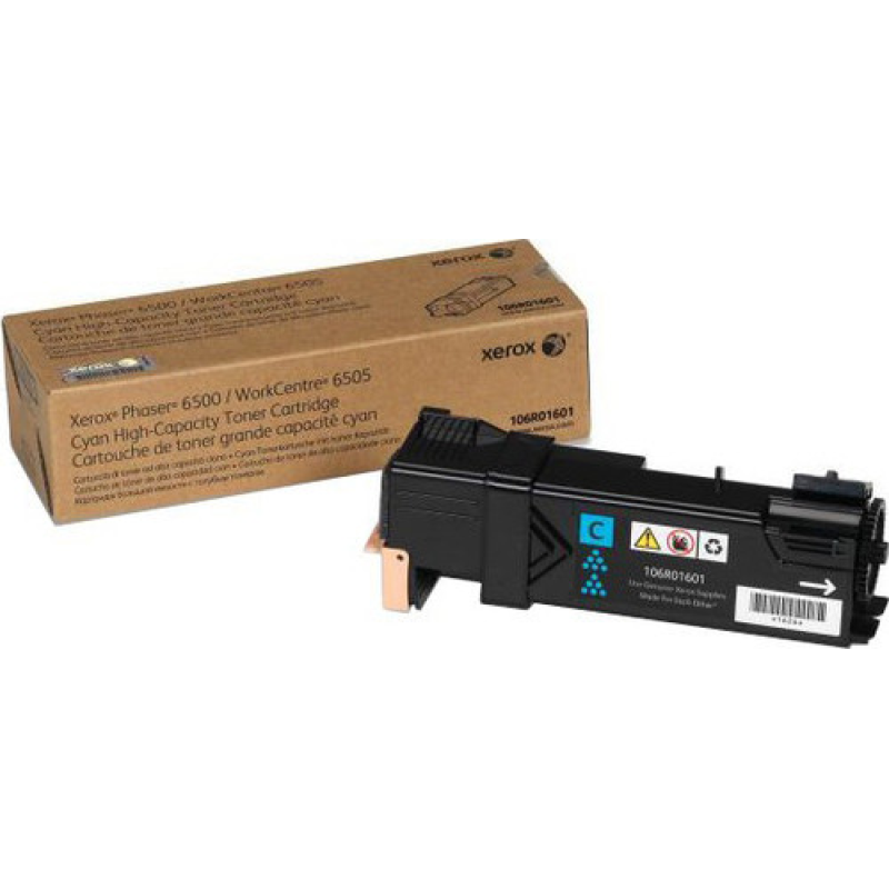 Тонер картридж Xerox PH6500/WC6505 Cyan (2500 стор)