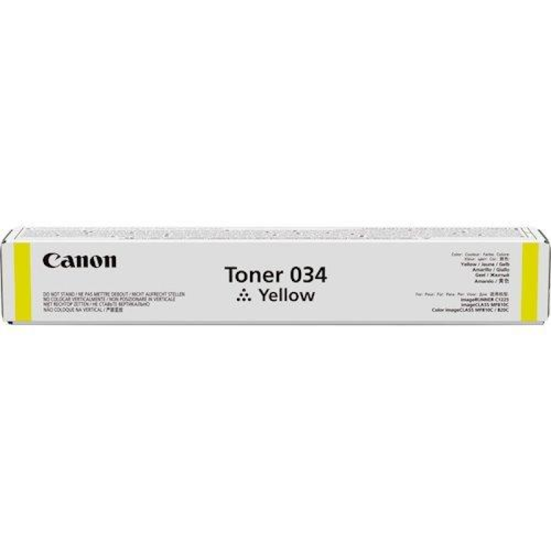 Тонер Canon 034 iRC1225 series (7300 стор) Yellow