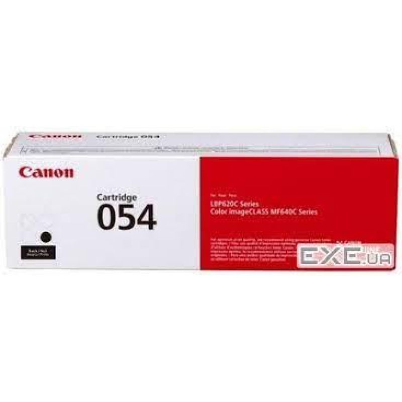 Картридж Canon 054 MF641/643/645, LBP-621/623 Black (1500 стор)