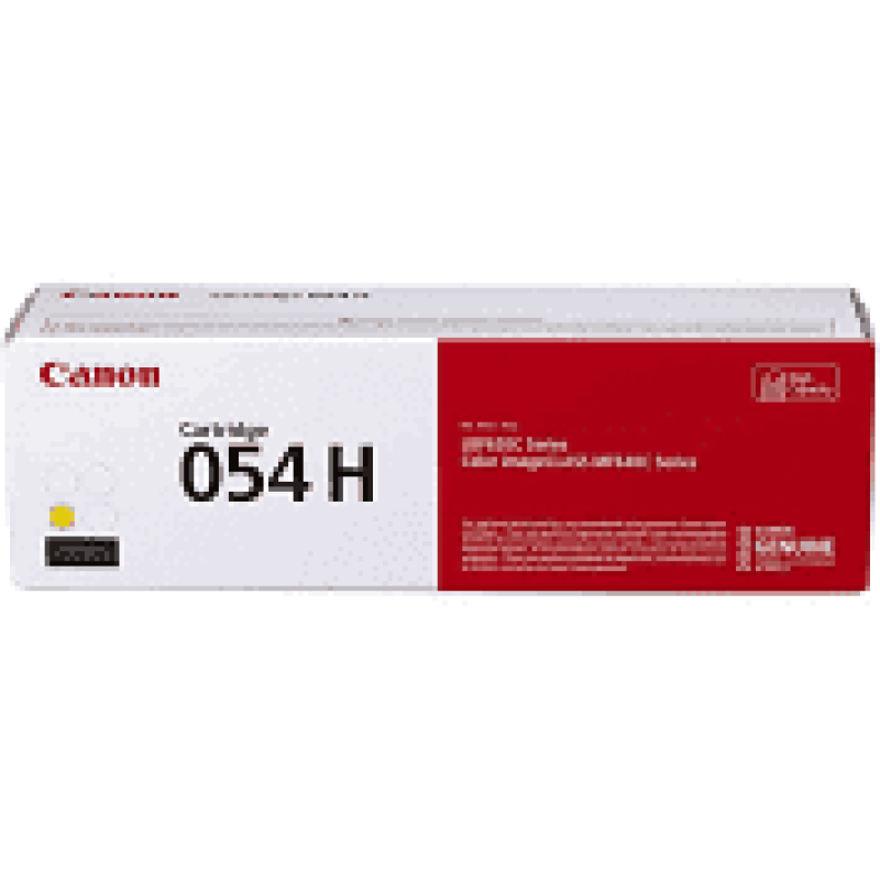 Картридж Canon 054H MF641/643/645, LBP-621/623 Yellow (2300 арк)