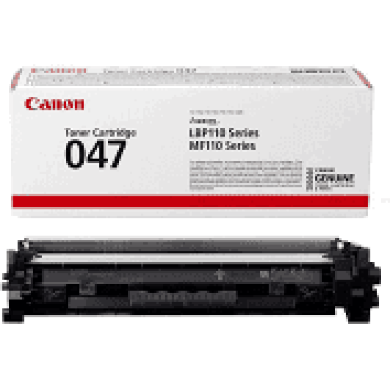 Тонер-картридж Canon 047 LBP112/MFP112/113 Black (1600 стор)