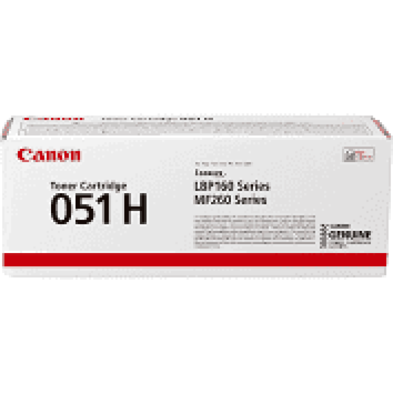 Тонер-картридж Canon 051H LBP162dw/MF269dw/267dw/264dw Black (4100 стор)