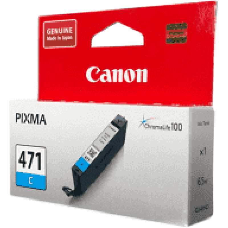 Картридж Canon CLI-471C PIXMA MG5740/MG6840 Cyan