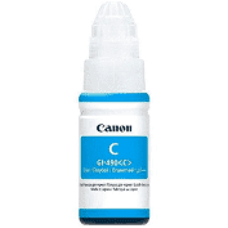 Чорнило Canon GI-490 PIXMA G1400/G2400/G3400 Cyan 70ml