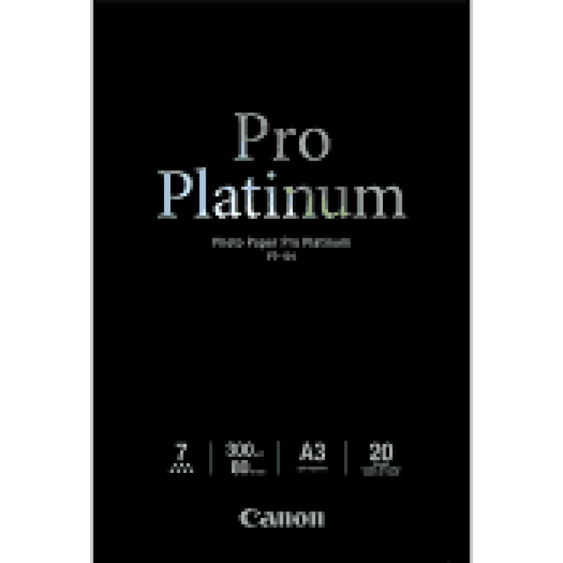 Папір Canon A3 Pro Platinum Photo Paper PT-101, 20арк. Папір Canon A3 Pro Platinum Photo Paper PT-101, 20арк.