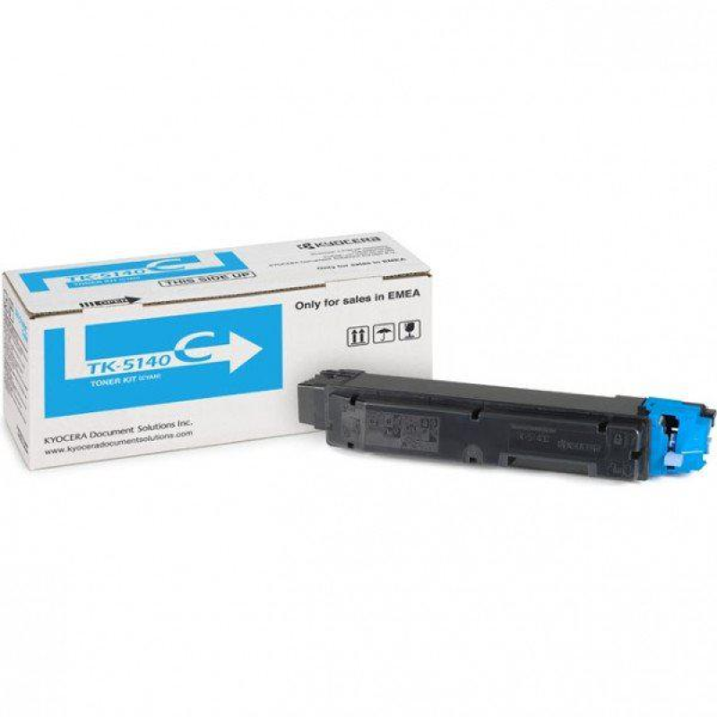 Тонер-картридж лазерний Kyocera TK-5140C