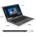Hyundai HyBook 14.1“HD TN/Celeron N3350/4/64/Intel HD/W10S/Space Grey (HTLB14INC4Z1ESG) Hyundai HyBook 14.1“HD TN/Celeron N3350/4/64/Intel HD/W10S/Space Grey (HTLB14INC4Z1ESG)