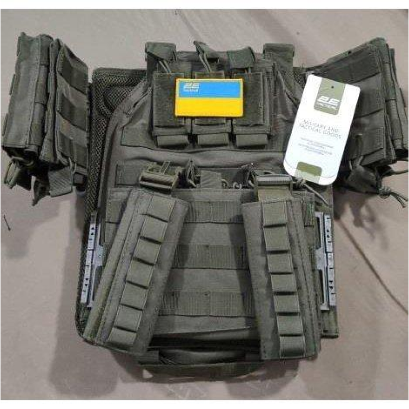 Плитоноска Assault Тип 4, 2Е, зелена Плитоноска Assault Тип 4, 2Е, зелена