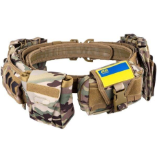 Тактичний ремінь з 5-ма підсумками, 2Е, камуфляж (2E-MILTACBELT-Y5PCH-CC)
