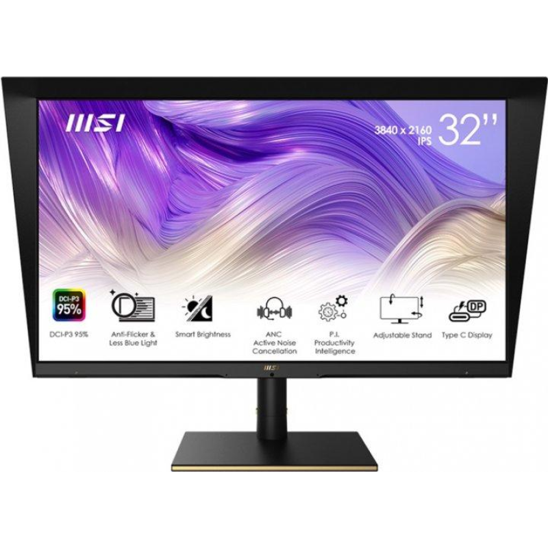 Монітор IPS 32“ UHD (3840 x 2160) 4ms 60Hz 178/178   DP/Type C/ HDMI /Mic/HP Summit MS321UP