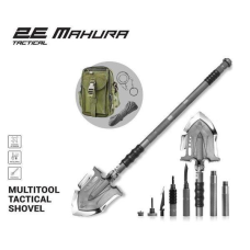 Лопата-мультитул тактична 2E Mahura Steel Gray розбірна, 22в1, з сумкою в комплекті (2E-TSMTSF3-STGR)