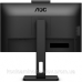 TFT 23.8“ AOC 24P3QW, IPS, 75Hz, 2хHDMI, DP, USB-hub, webcam, HAS, Pivot, колонки, чорний (24P3QW)