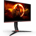TFT 23.8“ AOC Q24G2A/BK, QHD, IPS, 165Hz, 1ms, HDMI, DP, HAS, Pivot, чорний з червоним (Q24G2A/BK)