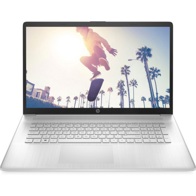 HP 17-cn3014ua 17.3“ FHD IPS, 250n/i3-N305 (3.8)/8Gb/SSD512Gb/Intel UHD/FPS/DOS/Сріблястий (834P7EA)