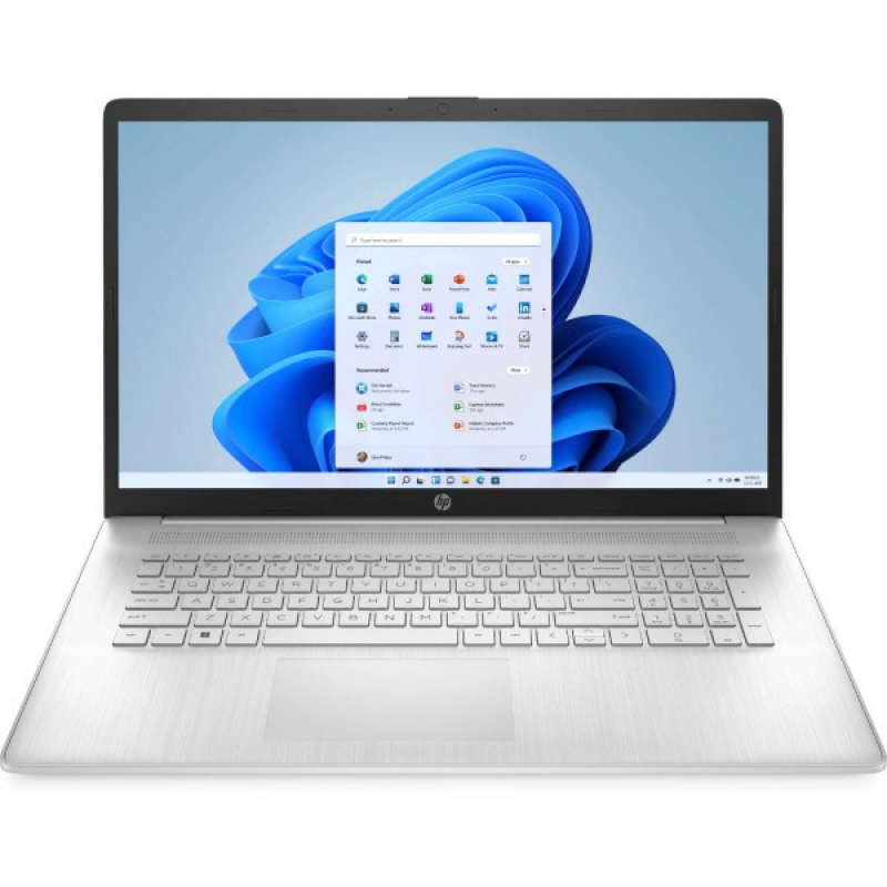 HP 17-cp2009ua 17.3“ FHD IPS, 250n/Ryzen 3-7320U (4.1)/8Gb/SSD256Gb/Radeon/W11H6 SL/Сріблястий (91L49EA)
