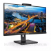 TFT 23.8“ Philips 242B1H, IPS, D-SUB, DVI-D, DP, HDMI, Cam, USB, pivot, колонки, чорний (242B1H/00)
