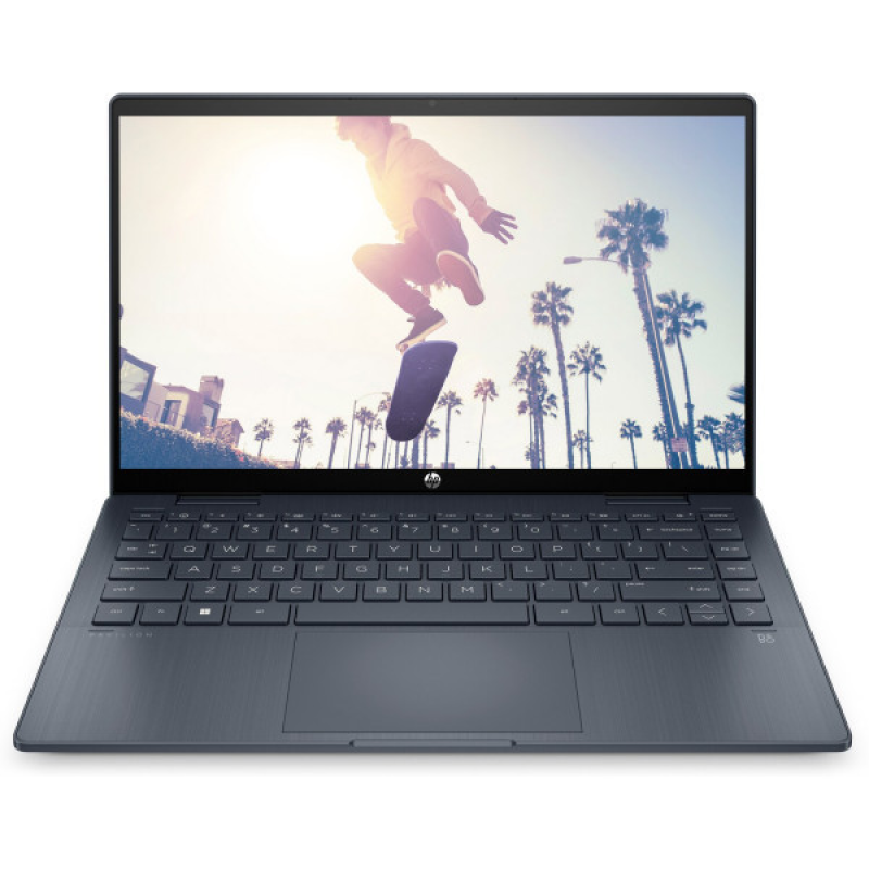 HP Pavilion x360 14-ek1007ua 14“ FHD IPS Ts/i5-1335U (4.6)/16Gb/SSD512Gb/Int Iris X/Підсв/DOS/Синій (834A1EA)