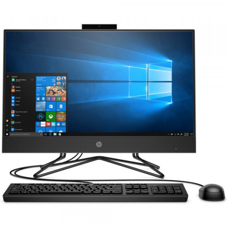 Моноблок 23.8““ HP 205 G4 Athlon Silver 3050U/4Gb/SSD128Gb/K&M/WiFi/W10p64Entry (44F08ES)
