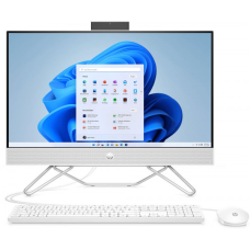 Моноблок 23.8““ HP 205 G8 Ryzen 3 5300U/8Gb/SSD256Gb/Cam/K&M/WiFi/DOS/Starry White (6U6P8ES)