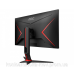 TFT 27“ AOC C27G2ZU/BK, VA, 240Гц, вигнутий, DP, HDMI x 2, USB hub, HAS, колонки,чорний червоний (C27G2ZU/BK)