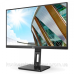 TFT 27“ AOC U27P2CA, IPS 4K UHD, 4ms, HDMIx2, DP, USB hub, USB-C, HAS, Pivot, колонки, чорний (U27P2CA)