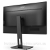 TFT 27“ AOC U27P2CA, IPS 4K UHD, 4ms, HDMIx2, DP, USB hub, USB-C, HAS, Pivot, колонки, чорний (U27P2CA)