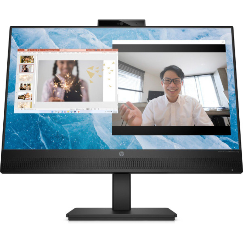 TFT 23.8“ HP M24m, IPS, HDMI, DP, USB-С, Cam, HAS, колонки, чорний (678U5AA)