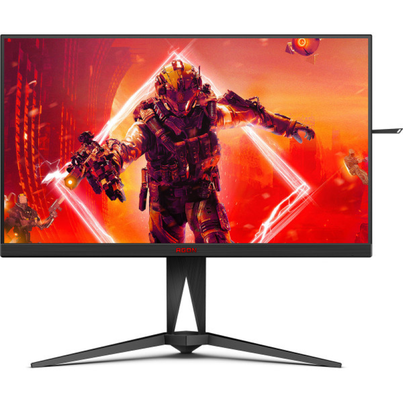 TFT 27“ AOC AGON AG275QZN/EU, QHD, VA, 240Hz, 0,5 ms, 2хHDMI, 2хDP, USB-hub, HAS, Pivot, чорн з черв
