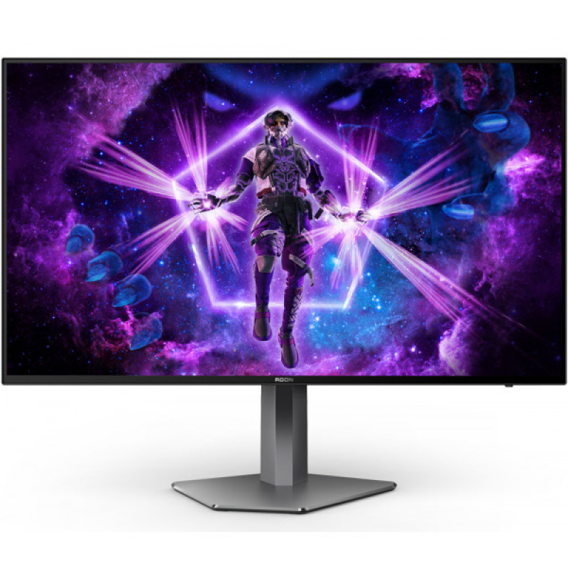 TFT 27“ AOC AGON PRO AG276QZD, QHD, OLED, 240Hz, 0,03ms, 2xHDMI, DP, USB-hub, HAS, Pivot, чорний (AG276QZD)