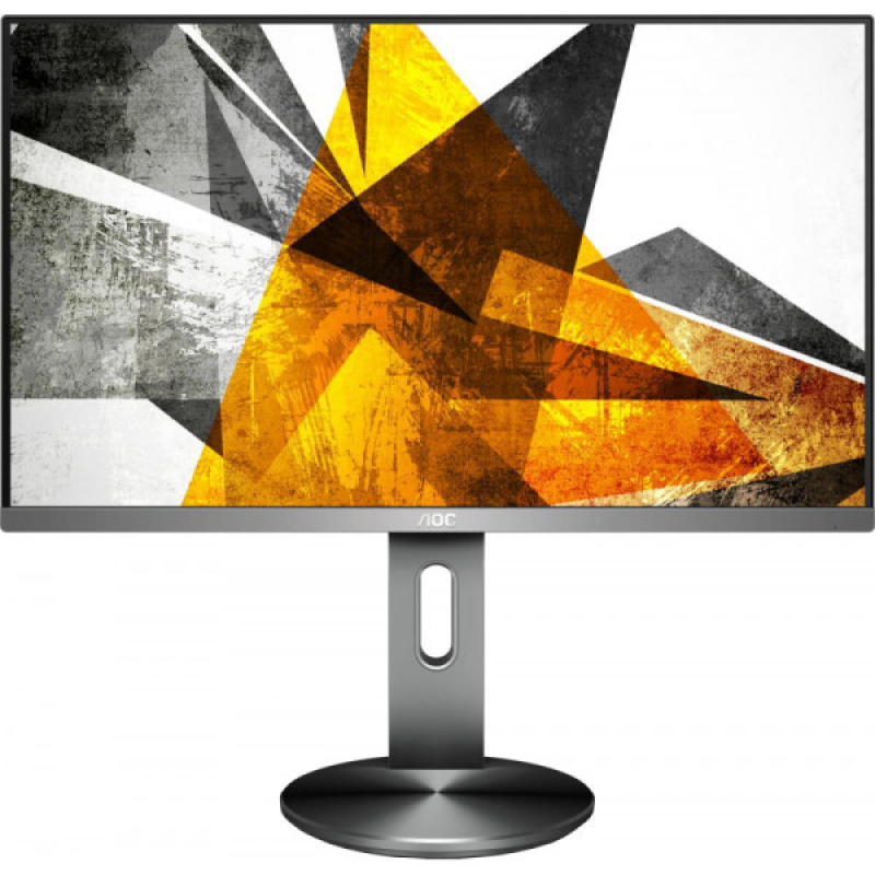 TFT 27“ AOC Q2790PQE, IPS, QHD, D-SUB, HDMI, DP, USB, Pivot, чорний з срібн. (Q2790PQE)