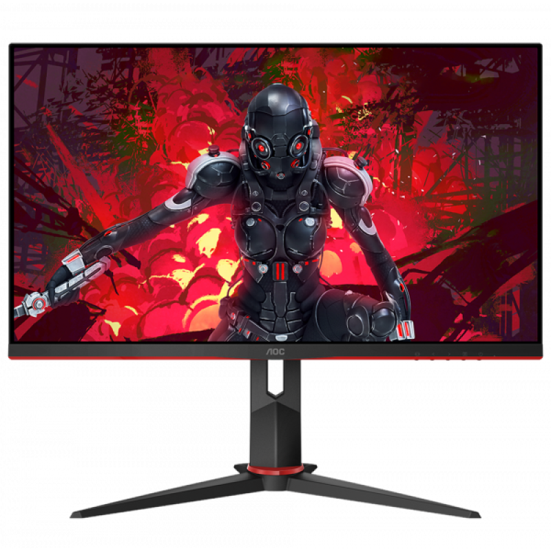 TFT 27“ AOC Q27G2U/BK, VA, QHD, 144Hz, 1ms, HDMI, DP, USB 3.0x4, Pivot, чорний (Q27G2U/BK)