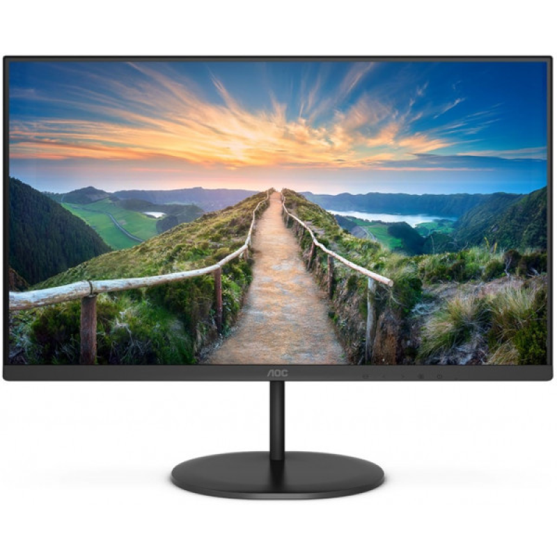 TFT 27“ AOC Q27V4EA, IPS, QHD, HDMI, DP, колонки, чорний (Q27V4EA)