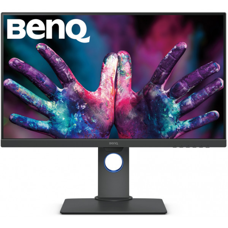 TFT 27“ BenQ PD2705Q, IPS, QHD, HDMI, DP, USB-C,колонки, сірий (9H.LJELA.TBE)