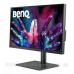 TFT 27“ BenQ PD2705U, 4K UHD, IPS, 99% sRGB, HDMI, DP, USB-C, USB-hub, HAS, колонки, темно-сірий