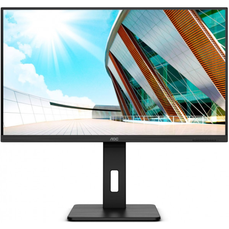 TFT 31.5“ AOC U32P2, VA, UHD, DP, HDMI x 2, Pivot, HAS, колонки, чорний (U32P2)