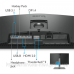 TFT 27“ BenQ PD2725U, IPS, 4K UHD, DHDR400, 2xHDMI, DP, 2xThunderbolt 3 (USB-C), USB-hub, HAS, кол.
