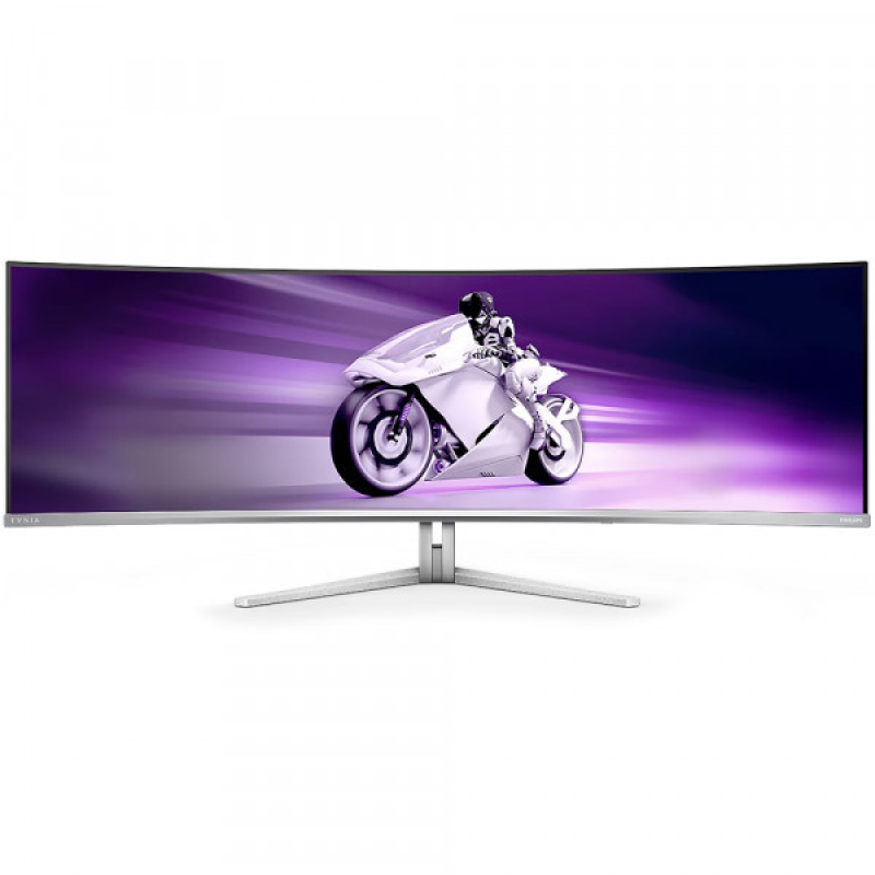 TFT 49“ Philips 49M2C8900, OLED, DQHD, 240Hz, 0.03ms, 2хHDMI, DP, USB-C, USB-hub, HAS,колонки, білий TFT 49“ Philips 49M2C8900, OLED, DQHD, 240Hz, 0.03ms, 2хHDMI, DP, USB-C, USB-hub, HAS,колонки, білий