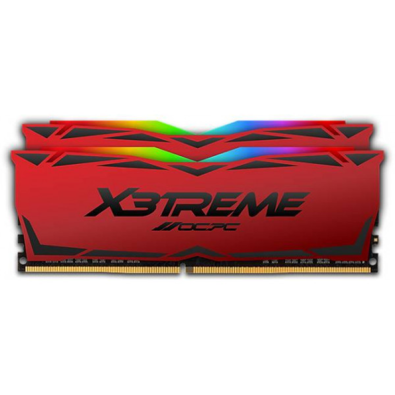 DDR4 16Gb 3600MHz (2*8Gb) OCPC X3 RGB Red, Kit (MMX3A2K16GD436C18RE) DDR4 16Gb 3600MHz (2*8Gb) OCPC X3 RGB Red, Kit (MMX3A2K16GD436C18RE)