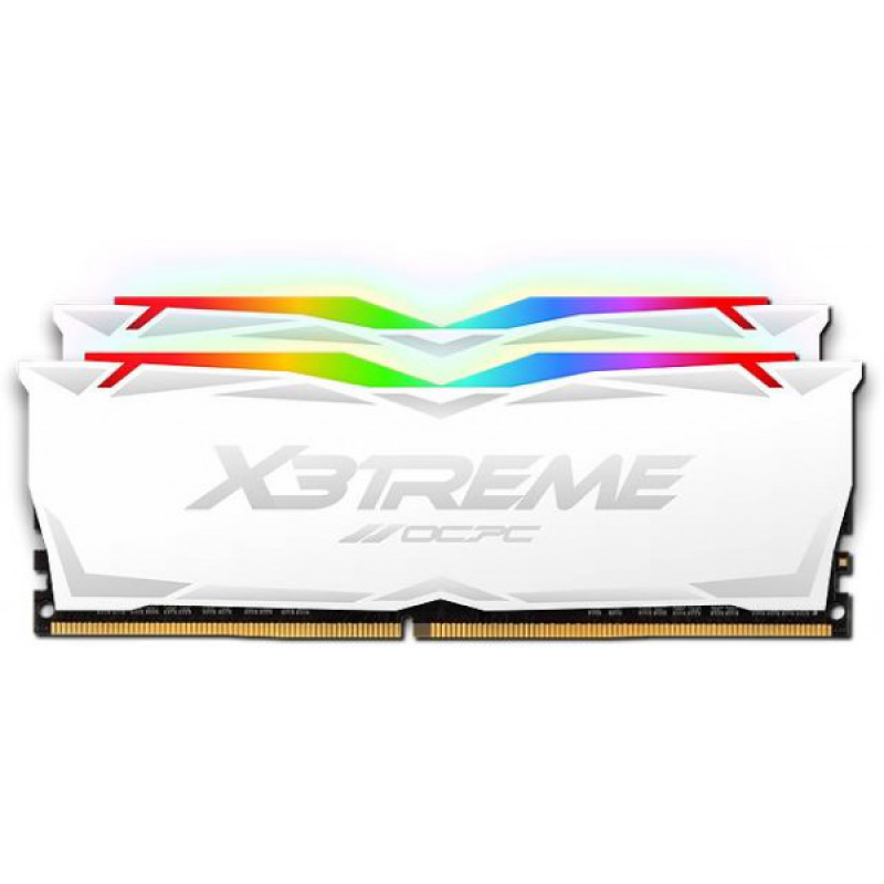 DDR4 16Gb 3600MHz (2*8Gb) OCPC X3 RGB White, Kit (MMX3A2K16GD436C18W) DDR4 16Gb 3600MHz (2*8Gb) OCPC X3 RGB White, Kit (MMX3A2K16GD436C18W)