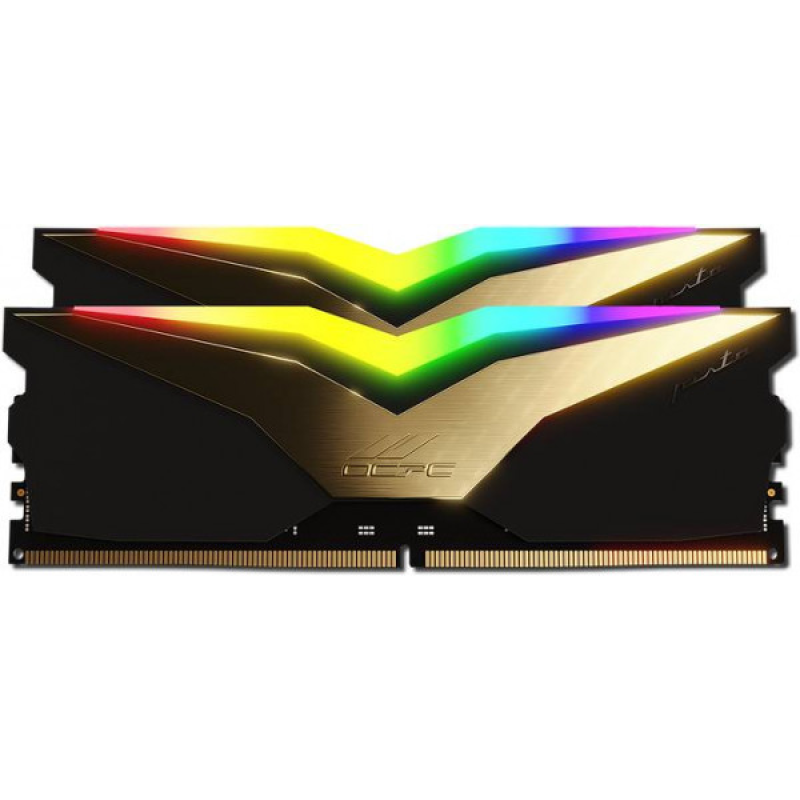 DDR5 32Gb 6200MHz (2*16Gb) OCPC PISTA RGB C32 Black Label, Retail Kit (MMPT2K32GD562C32BL) DDR5 32Gb 6200MHz (2*16Gb) OCPC PISTA RGB C32 Black Label, Retail Kit (MMPT2K32GD562C32BL)