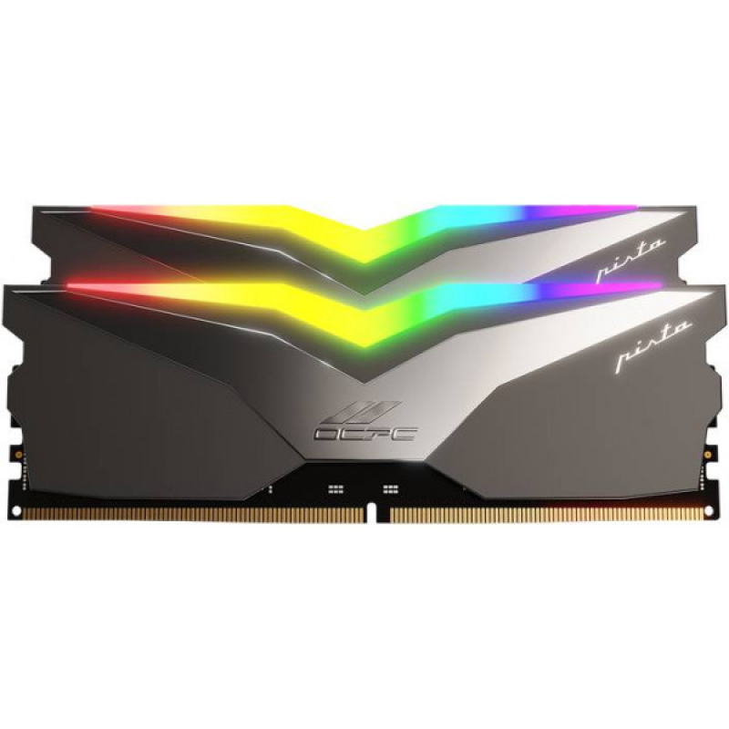 DDR5 64Gb 5200MHz (2*32Gb) OCPC PISTA RGB C40 Titan, Retail Kit (MMPT2K64GD552C40T)