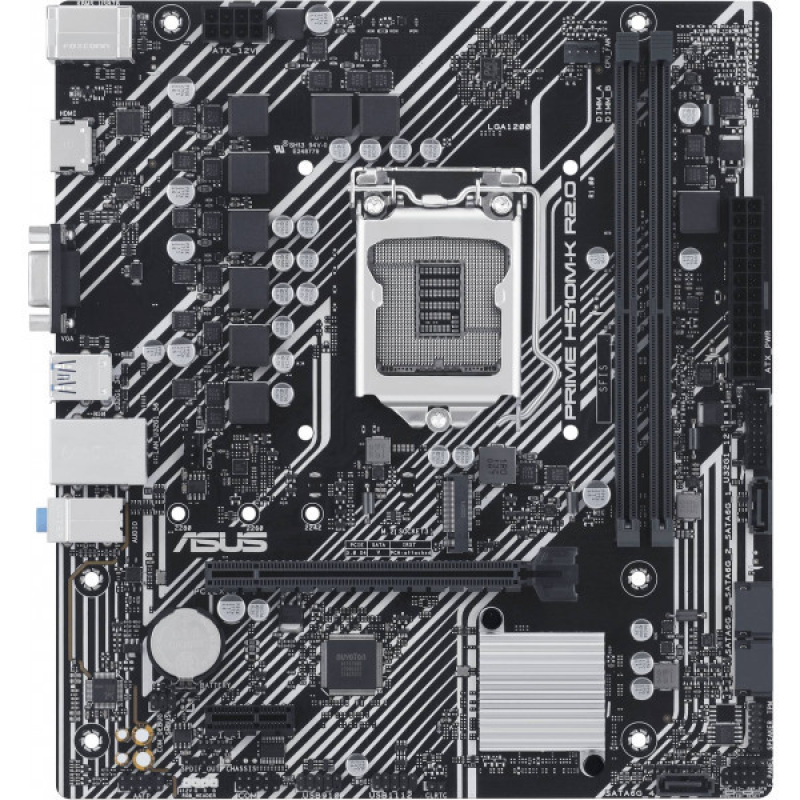 ASUS PRIME H510M-K R2.0 (1200/H470, 2*DDR4, 1xPCIex16, HDMI/VGA, 4xSATAІІІ, M.2, GLan, 7.1ch, mATX) (PRIME ASUS PRIME H510M-K R2.0 (1200/H470, 2*DDR4, 1xPCIex16, HDMI/VGA, 4xSATAІІІ, M.2, GLan, 7.1ch, mATX) (PRIME