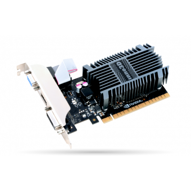 GeForce GT710 Inno3D, 1024Mb SDDR3, 64bit, PCI Express (N710-1SDV-D3BX)