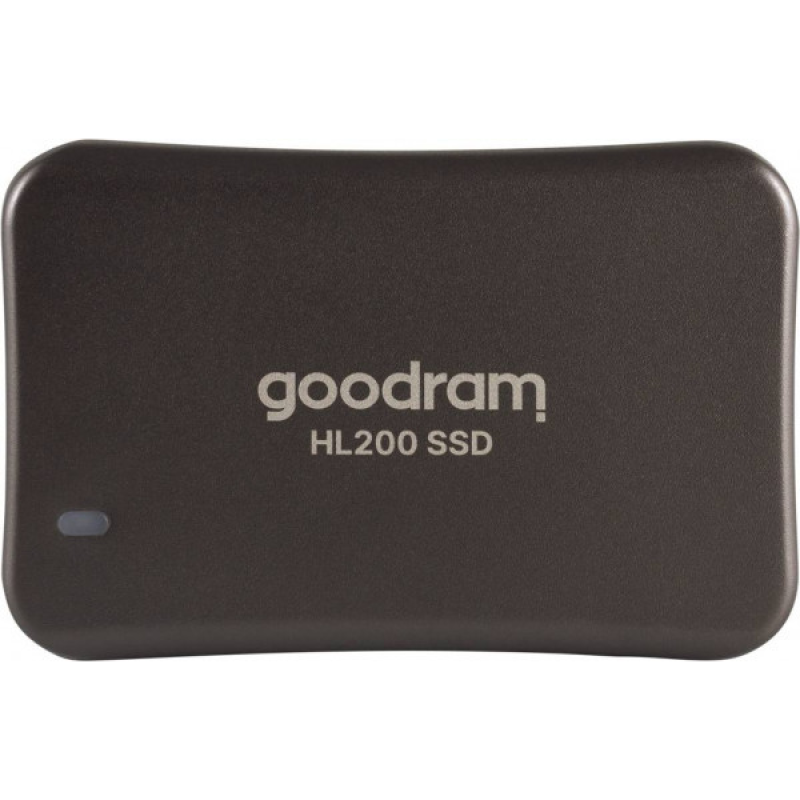 SSD external, USB 3.2 Gen2 Type-C 512Gb, GoodRAM HL200, Black, чорний, Retail (SSDPR-HL200-512#)
