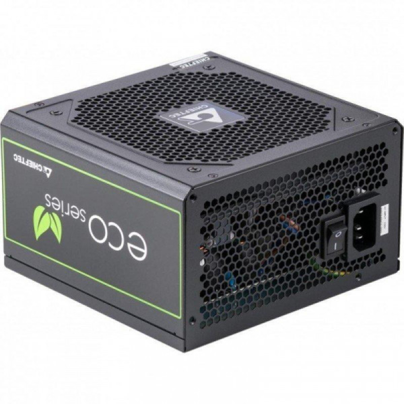 БЖ 500W Chieftec ECO GPE-500S, 120 mm, >85%, Retail (GPE-500S)