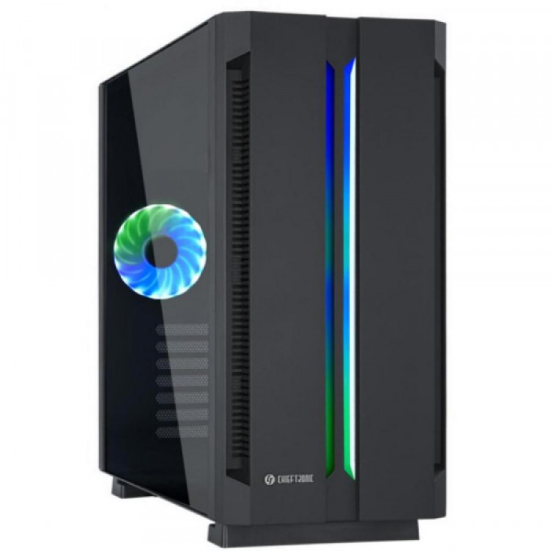 Корпус Chieftec Chieftronic G1 GR-01B-OP 1x120 mm A-RGB fan, ATX, без БЖ, Black (GR-01B-OP)
