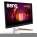 TFT 32“ BenQ EX3210U, 4K UHD, IPS, 144Hz, 1 мс, HDMI, DP, USB-hub, HAS, колонки, білий (9H.LKHLB.QBE)