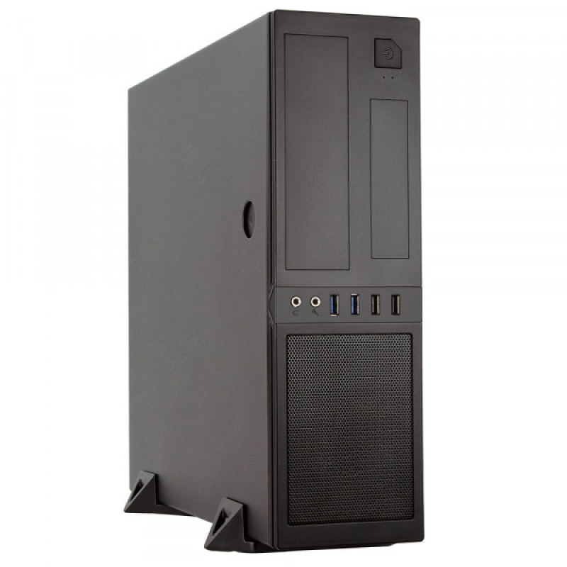 Корпус Chieftec MESH CS-12B-300 mATX , БЖ 300W, SLIM FF, 2xUSB3.0+2xUSB2.0 (CS-12B-300)
