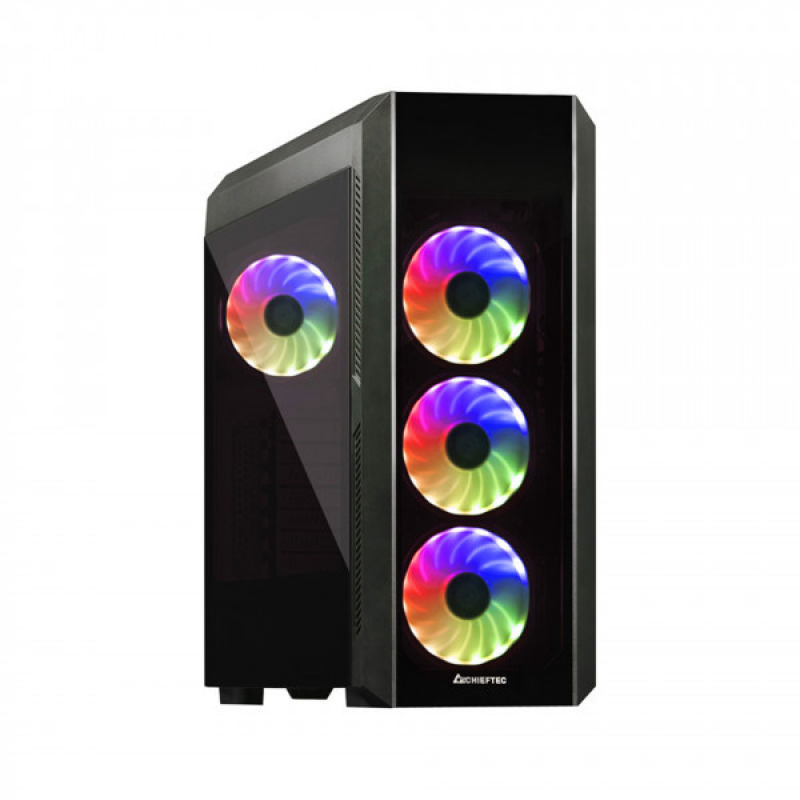 Корпус Chieftec SCORPION III GL-03B-OP 4x120mm A-RGB, ATX, без БЖ, Black (GL-03B-OP) Корпус Chieftec SCORPION III GL-03B-OP 4x120mm A-RGB, ATX, без БЖ, Black (GL-03B-OP)